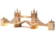 3D puzzle Drevený model TOWER BRIDGE