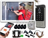 WIFI VIDEO INTERPHONE 5TECH TUYA 84228 DIN BEZPLATNÁ APP GATE GATE MODEL 2024