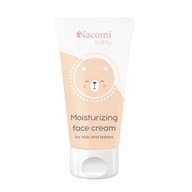 Nacomi Baby Moisturizing Face Cream hydratačný krém na tvár pre deti a