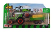 Traktor MAISTO Fendt s prívesom zelená 15590