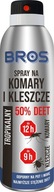 Bros Sprej na komáre a kliešte 50% DEET 180 ml