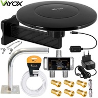 DVBT2 TV ANTENNA DIGITAL360 MUX8 LTE VAYOX SET