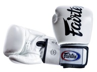 BOXERSKÉ RUKAVICE FAIRTEX BGV19 (biele) - 12 oz