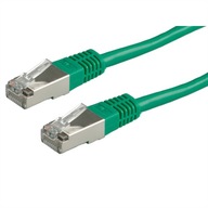 LAN S/FTP Cat.6 RJ45 sieťový kábel, zelený, 10 m