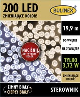 Žiarivky BULINEX 200LED meniace bielu farbu