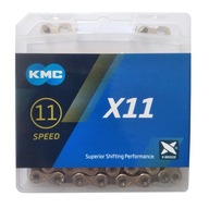 KMC X11 reťaz strieborno-šedá 118L 11S x11,93