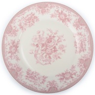 ROSE PLATE, ružový, priem. 27 cm