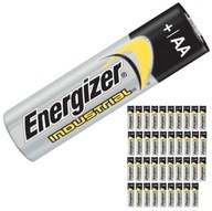 40x AA alkalické batérie Energizer AA LR6 pre diaľkové ovládanie hodinovej baterky