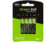 Batérie GREEN CELL AAA 800 mAh (4 ks.)