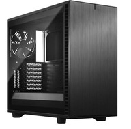 Kompaktné čierne puzdro TG Fractal Design Define 7