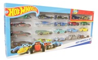 Sada 20 autíčok Hot Wheels H7045