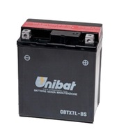 Unibat CBTX7L-BS, batéria YTX7L-BS, 6AH 85A