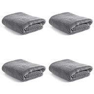 4x Uterák Otto 70x140 400 g/m2 Cotton Grey