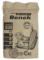 SUPER BENEK Kukurica Cat Natural hrudkovacia 25L