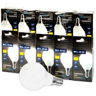 10x LED EKO žiarovka E14 biela 5W=40W 400lm SET