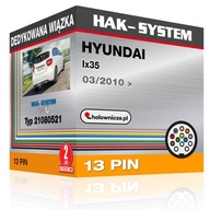 Špeciálny postroj HYUNDAI Ix35 03/2010+ 13-pin