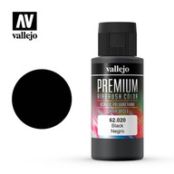 VALLEJO PREMIUM COLOR 62020 ČIERNA 60ml