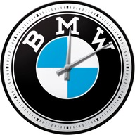 Retro darčekové nástenné hodiny BMW logo