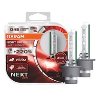 XENON D4S OSRAM FILAMENT NIGHT BREAKER LASER 220%