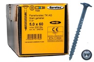 Skrutky do dreva EUROTEC TORX 5x60