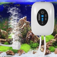 PRENOSNÉ NABÍJACIE VZDUCHOVÉ ČERPADLO AQUARIUM 4800MAh USB