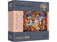 Puzzle TREFL Wood Craft Čarovná miestnosť