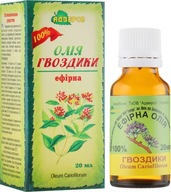 Klinčekový olej, 100% prírodný Adverso, 20 ml