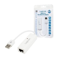Logilink Fast Ethernet USB 2.0 na RJ45 Adaptér: RJ