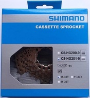 Kazeta Shimano Alivio CS-HG201 11-32T 9-rýchlostná