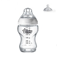 Sklenená fľaša 250 ml Tommee Tippee bez paliva sm 3+