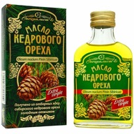 Altajský organický extra panenský sibírsky cédrový olej