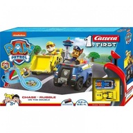 Carrera First 1 Track Paw Patrol na sutine s dvojitým prenasledovaním 63035