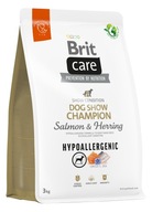 BRIT CARE Dog Hypoalergénny výstavný šampión 3kg