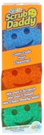 Scrub Daddy Magic hubka 3Pack oranžová zelená modrá