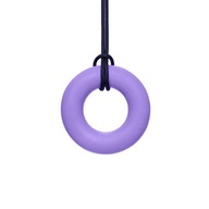 Náhrdelník ARK Therapeutic Teether Ring Ring Fialový