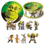 SET VLNY 25CM SHREK + POSTAVY + ZADARMO