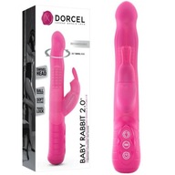 Dorcel BABY MAGENTA 2.0 - Vibrátor so zajačikom