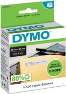 DYMO LABEL TAPE LW 25 mm X 54 mm S0722520 11352