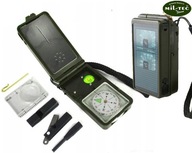 Vojenský multifunkčný kompas 10v1 Oliv MIL-TEC