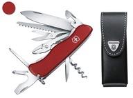 Victorinox 0.8543, vreckový nôž Hercules + kožené puzdro 4.0524.3, 111 mm