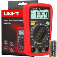 UT33D+ multimeter CURRENT VOLTAGE NCV bezkontaktný POLE+