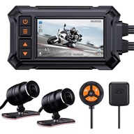 3-palcový motocyklový DVR WiFi GPS 1080P videorekordér