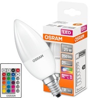 LED SVIEČKOVÁ žiarovka E14 4,5W = 25W OSRAM RGBW PILOT