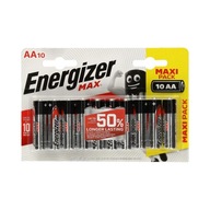 Alkalická batéria LR6 AA Max Energizer - 10 ks.