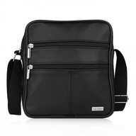 Pánske mestské tašky Black Messenger Bag