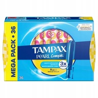 TAMPAX PEARL COMPAK - bežné tampóny 36 ks