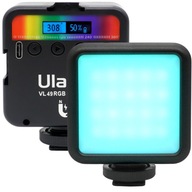 RGB fotografická lampa LED svetlo pre videokameru VL49RGB 2000mAh