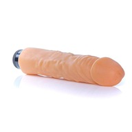 VIBRÁTOROVÝ MASÁŽER PRE PÁRY G SPOT + PENIS dildo klitoris masér čierny