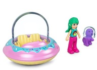 Figúrky Polly Pocket Pollyville Car Donut Mattel HKV55/HKV57