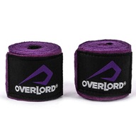 Overlord Boxerská bandáž Wrap 400 cm fialová